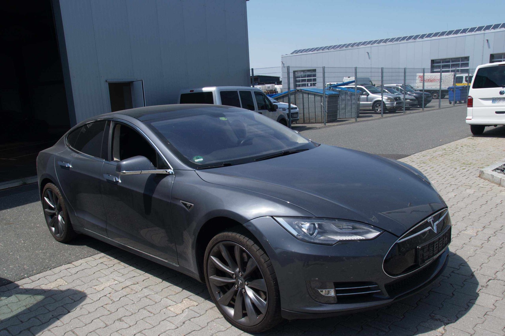 Bild eines Tesla Model S